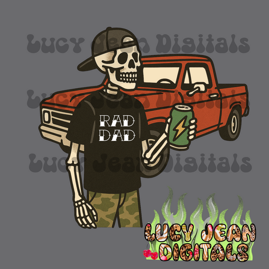 Dad pickup truck PNG