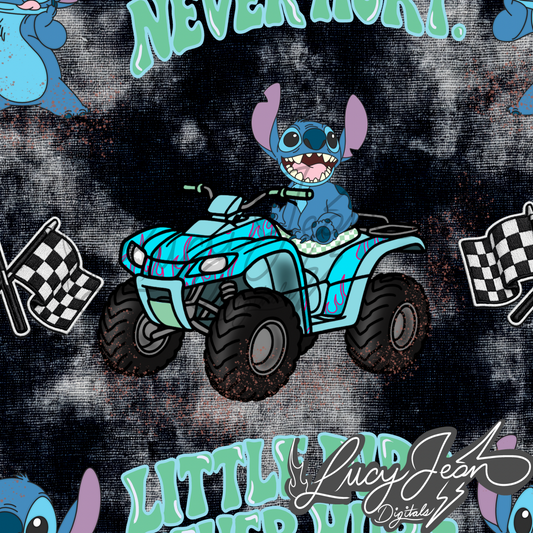 Blue Alien + 4-wheeler Seamless File- 2026