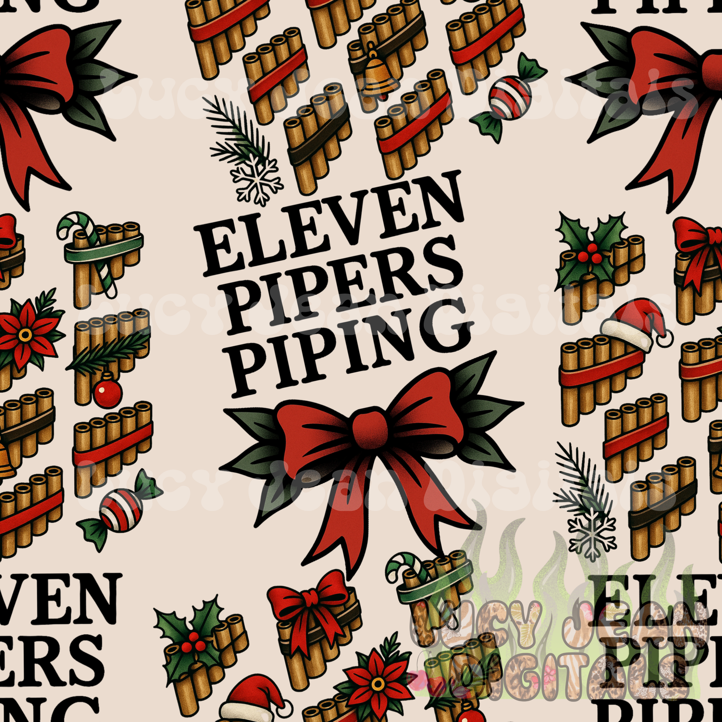 12 DAYS OF CHRISTMAS BUNDLE - (13 FILES)