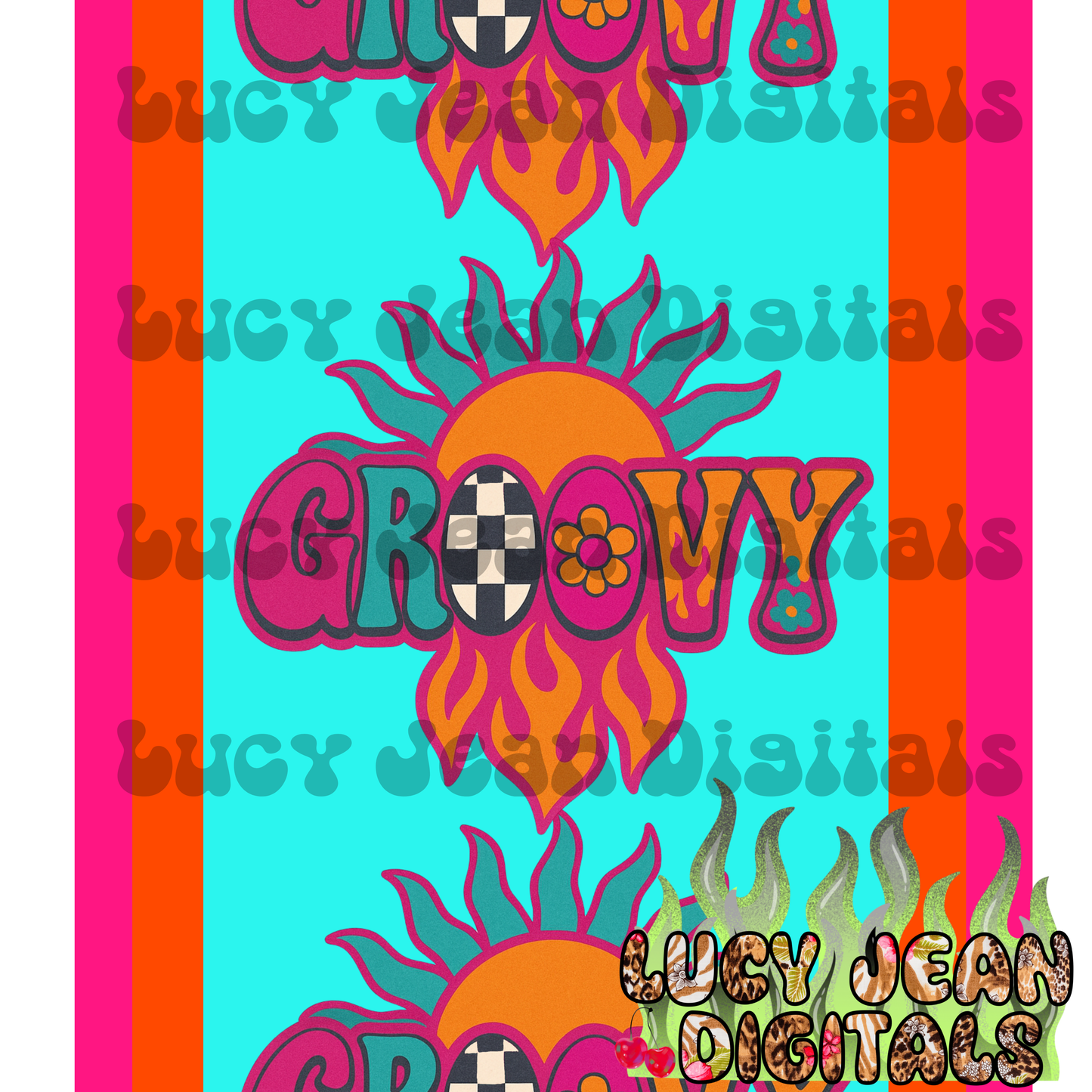 Groovy stripes Seamless File