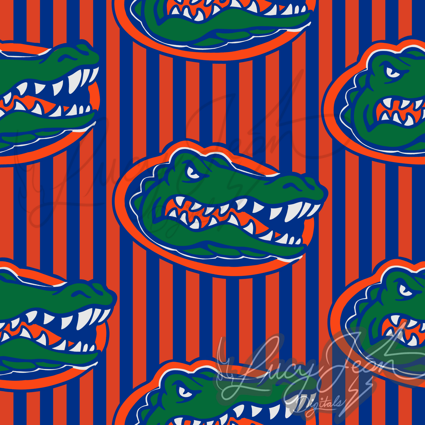 Fl Gators college football seamless file-2026