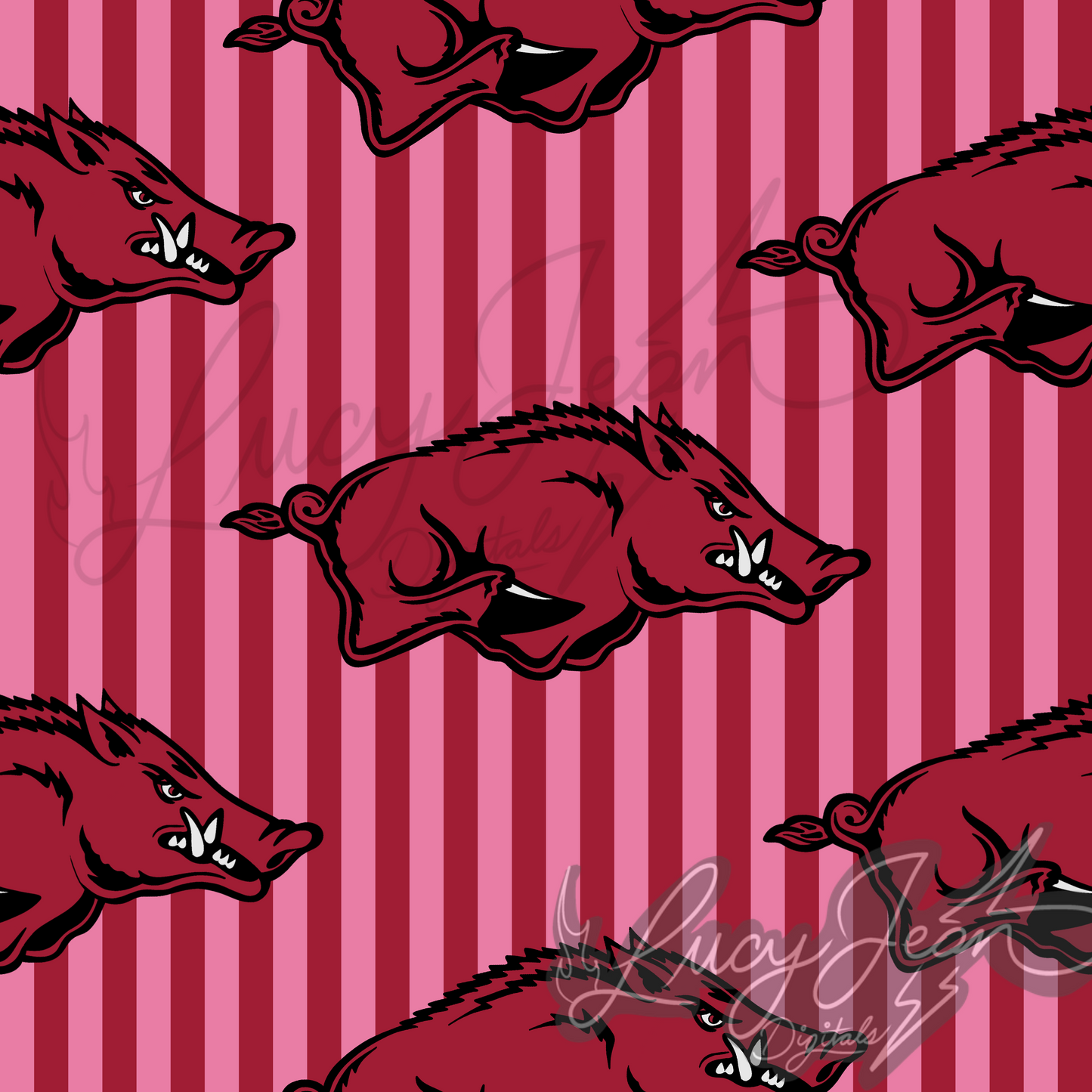 ARK razorbacks college football seamless file-2026