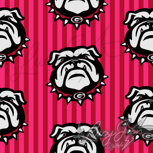 GA Bulldogs college football seamless file-2026