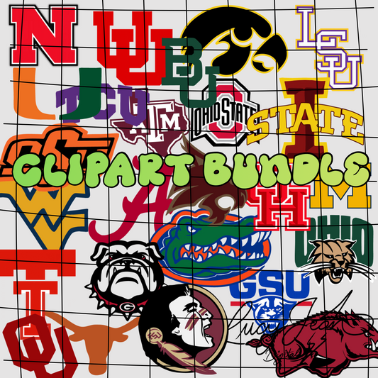 College Clipart Bundle commercial use