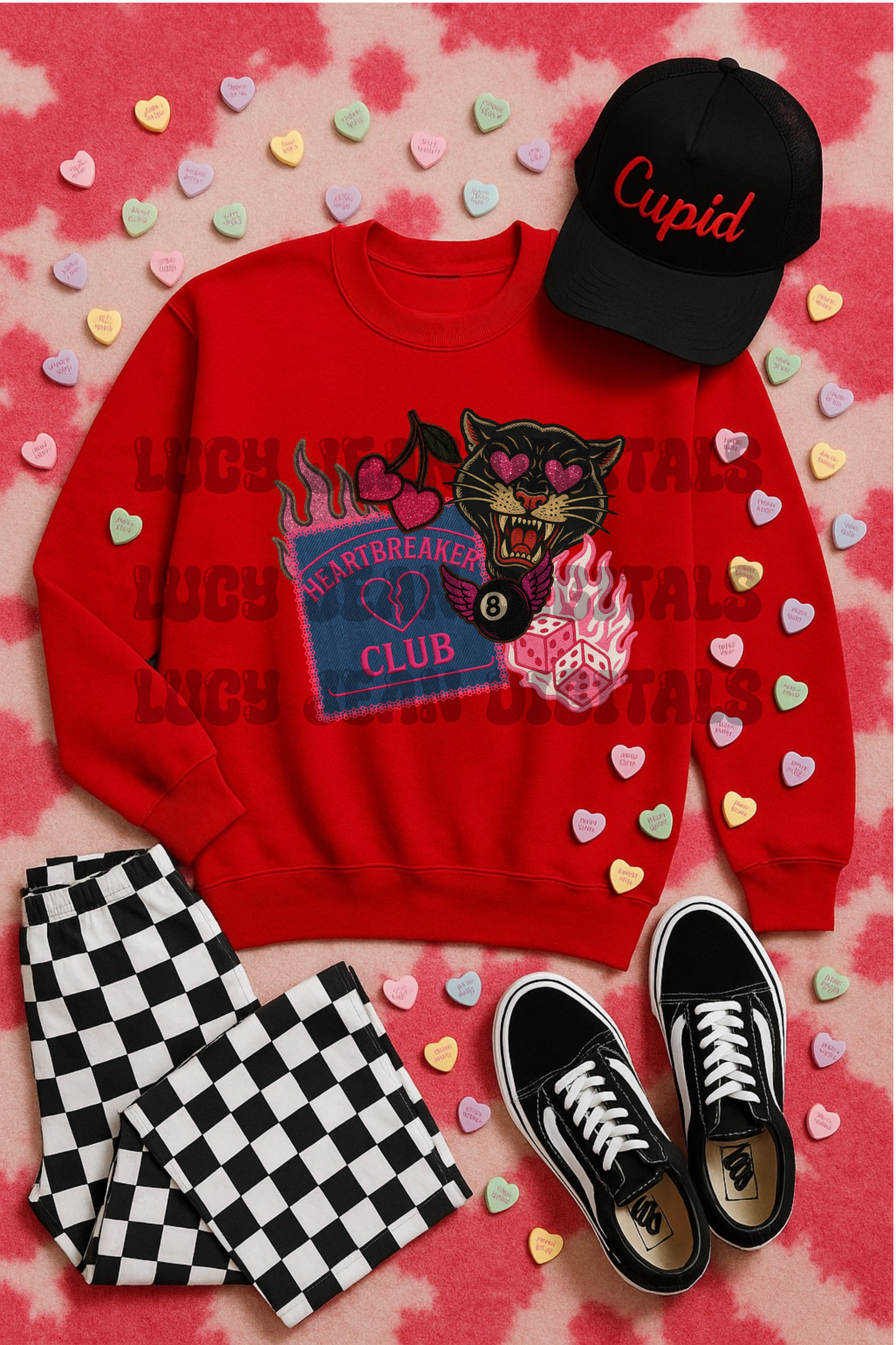 LIMITED RMCC X LJD COLLAB VDAY PATCHES PNG ONLY