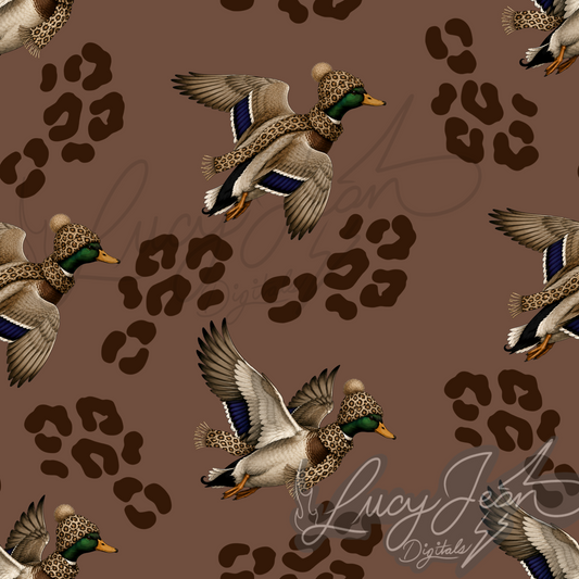 Cheetah Mallard seamless file-2026