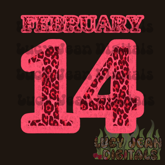Feb 14 Leopard PNG