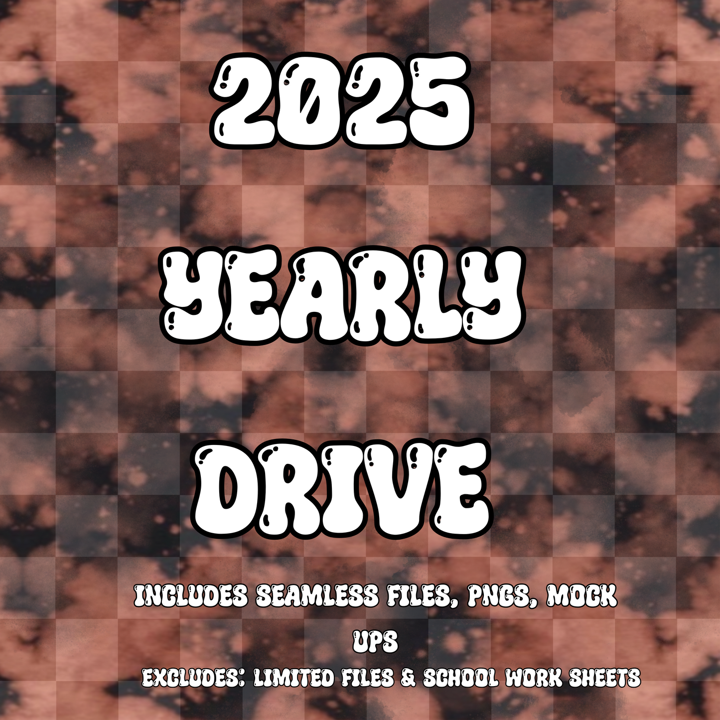SEAMLESS, PNG, Mockups 2025 YEARLY DRIVE