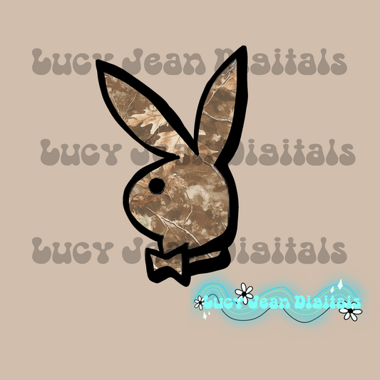 Camo Bunny PNG