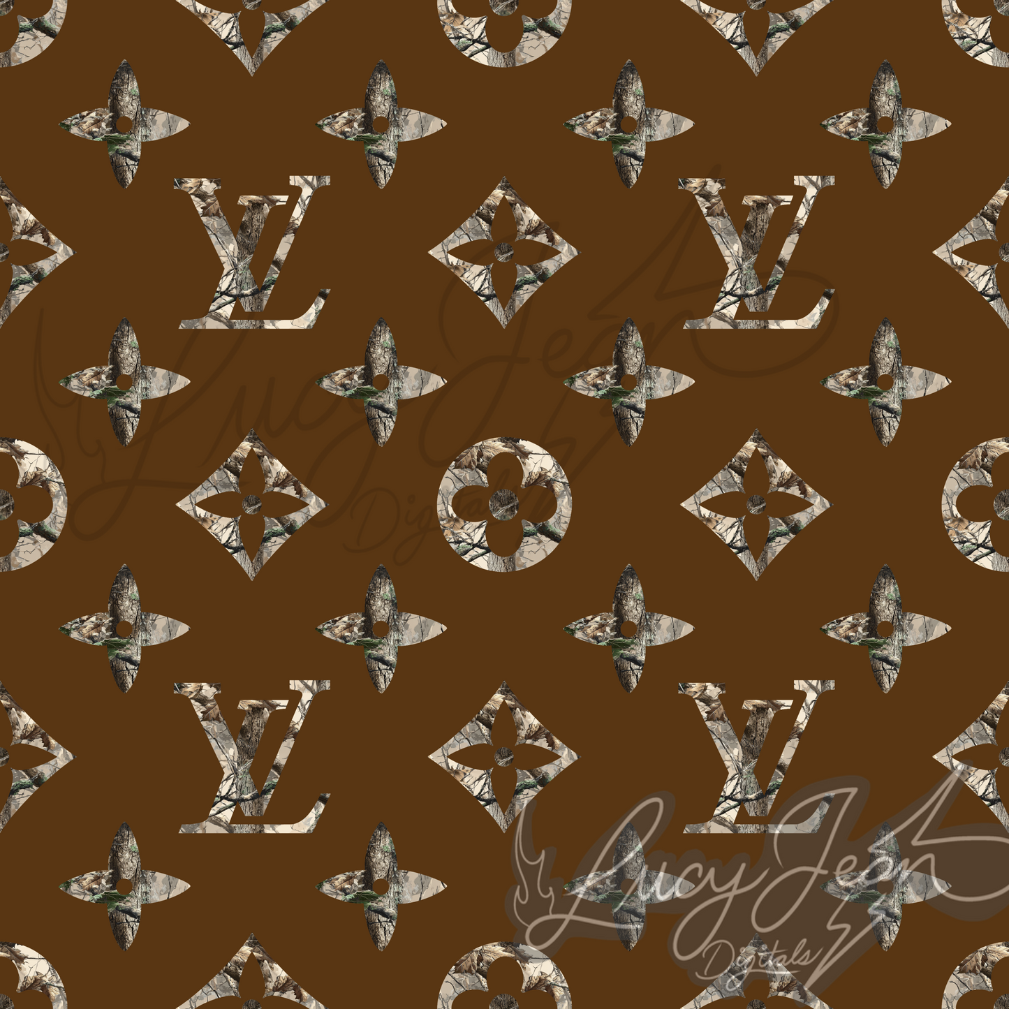 Boujee Camo dark brown seamless file-2026