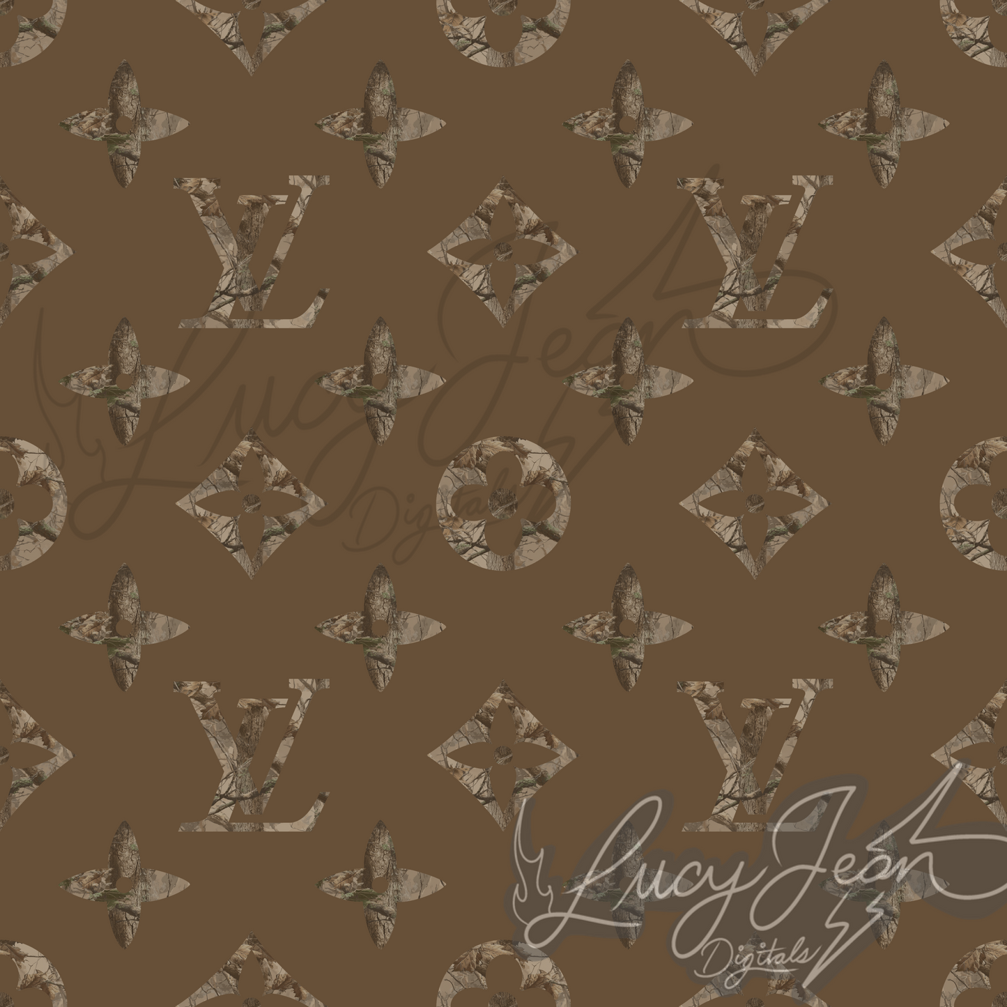 Boujee Camo light brown seamless file-2026