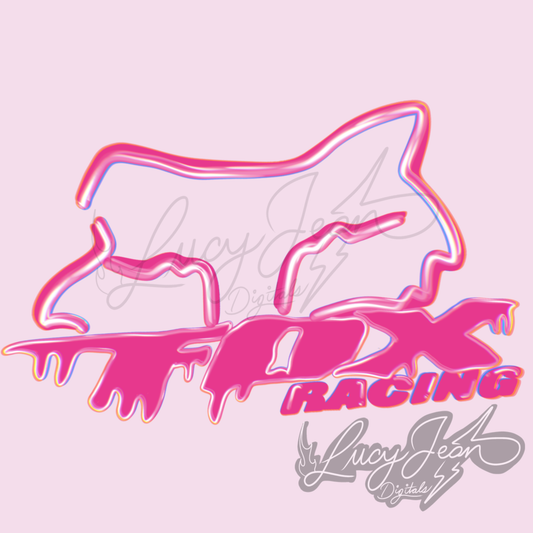 Hot pink Racing brand PNG-2026