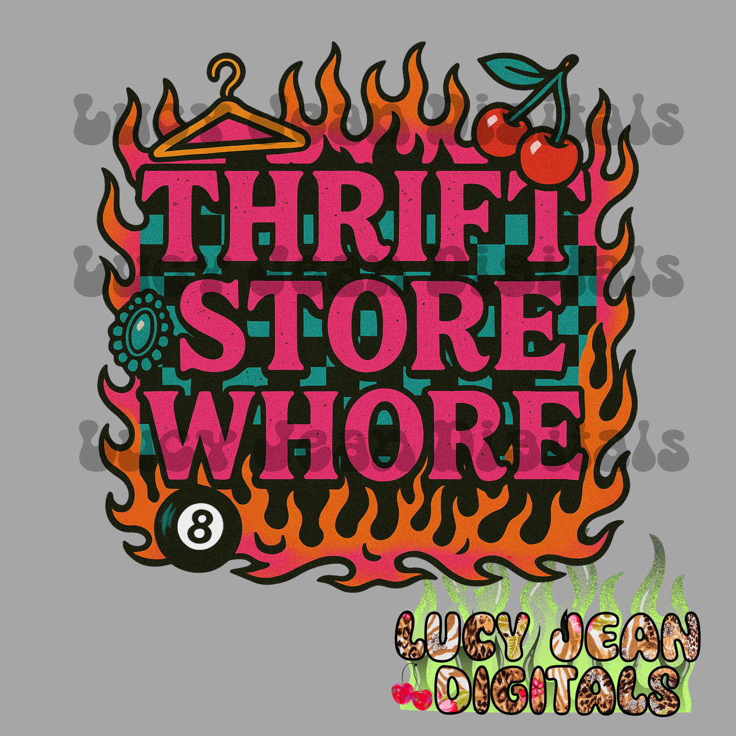 Thrift Store Whore PNG