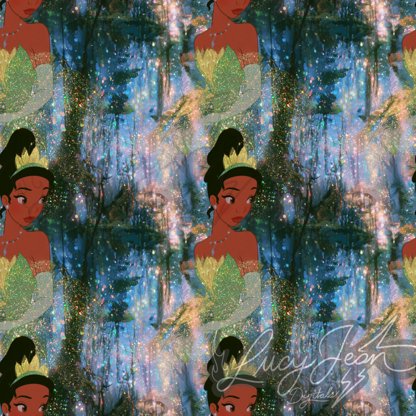 Frog princess seamless file-2026